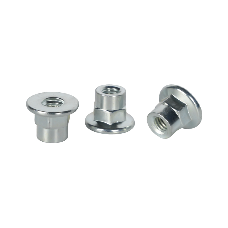 Tuerca de brida hexagonal con hombro extendido
